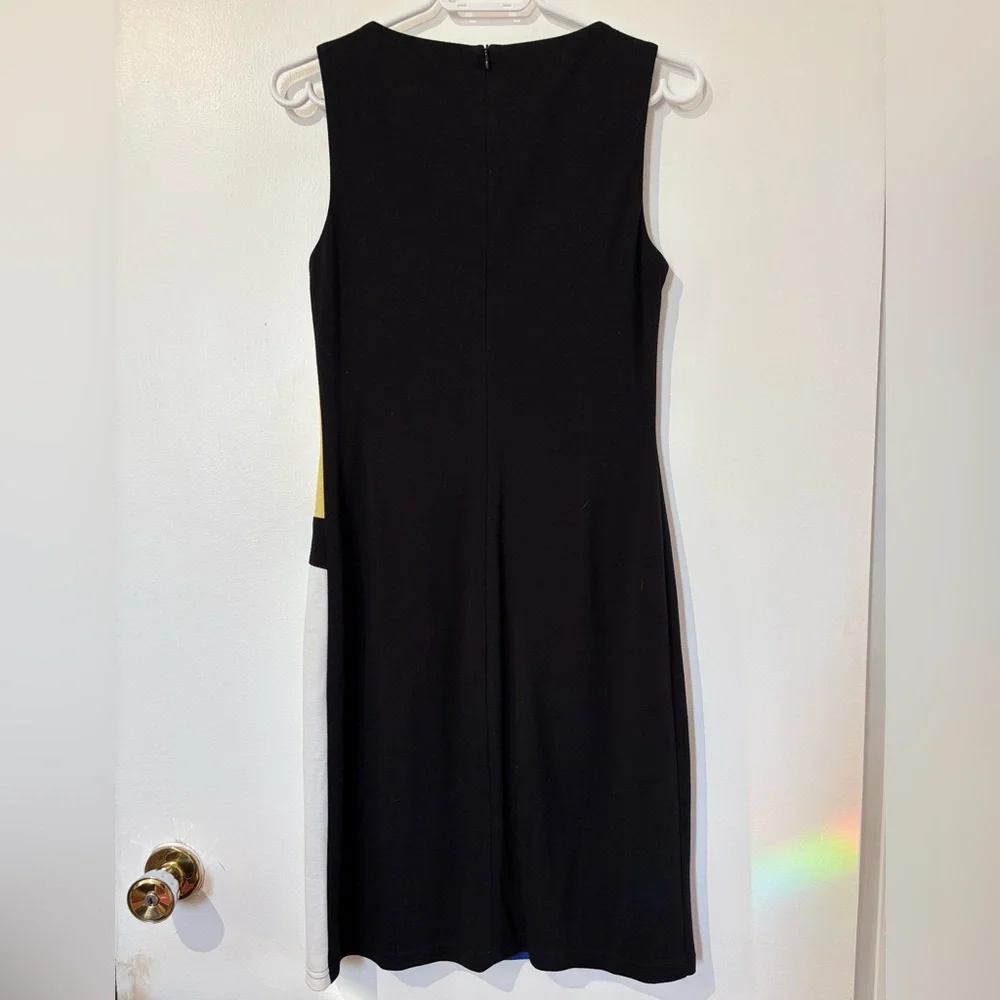 Joseph Ribkoff Multicolor Geometric Mini Dress - Picture 3 of 3